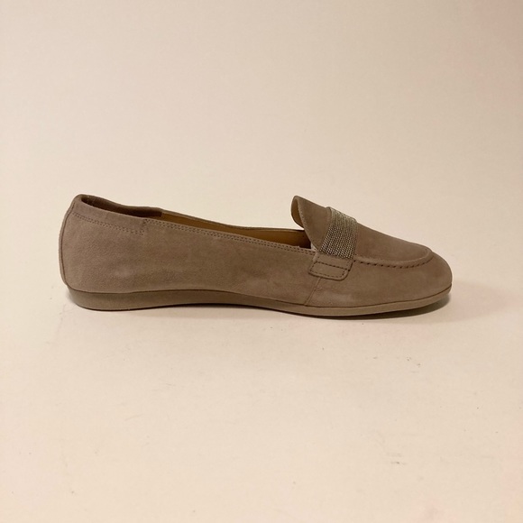 Hispanitas Joy is a Choice Grey Genuine Leather Suede Loafers size EUR42, US11.5 - Picture 5 of 16